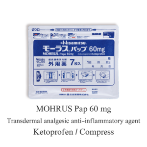 [MOHRUS pap 60mg] To muscle pain and arthritis “Hisamitsu” one package