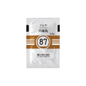 087 TSUMURA Rokumigan Extract Granules 2.5g　Front of one sachet